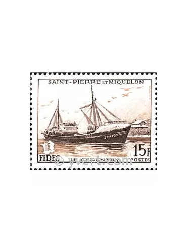 n° 352 -  Timbre Saint-Pierre et Miquelon Poste