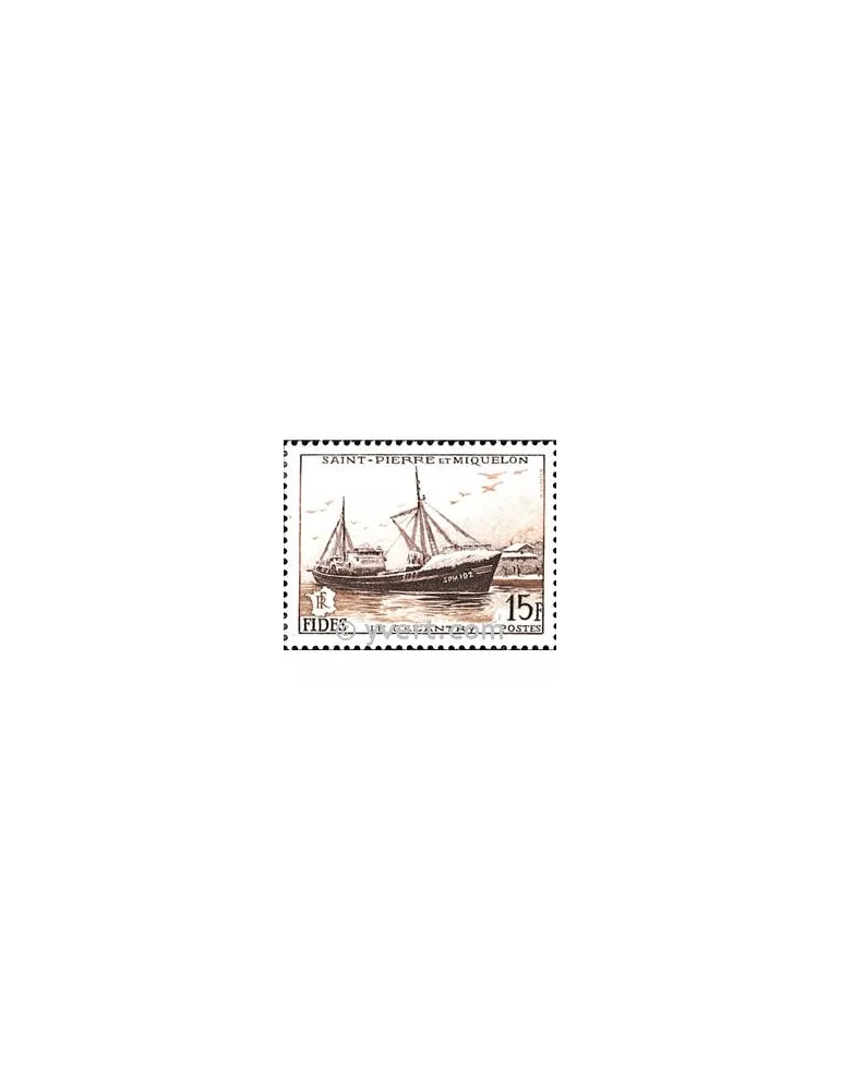 n° 352 -  Timbre Saint-Pierre et Miquelon Poste