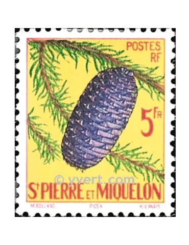 n° 359 -  Timbre Saint-Pierre et Miquelon Poste 2