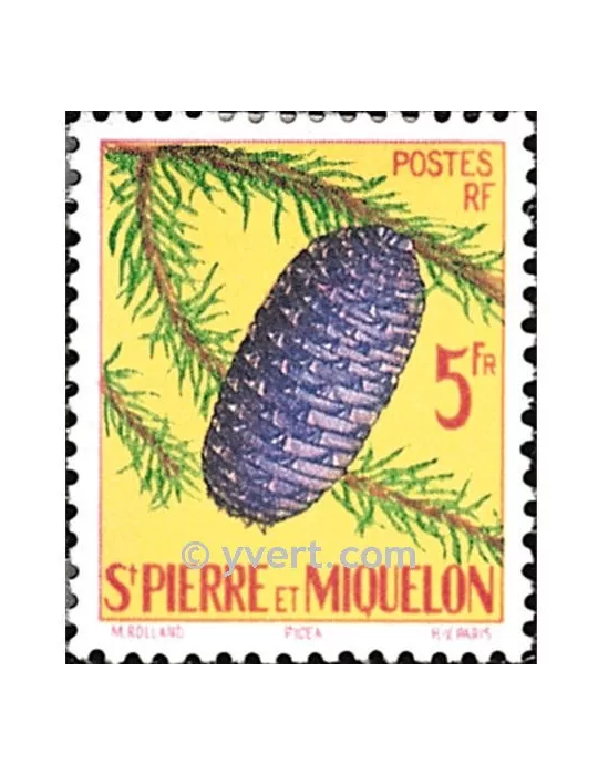 n° 359 -  Timbre Saint-Pierre et Miquelon Poste