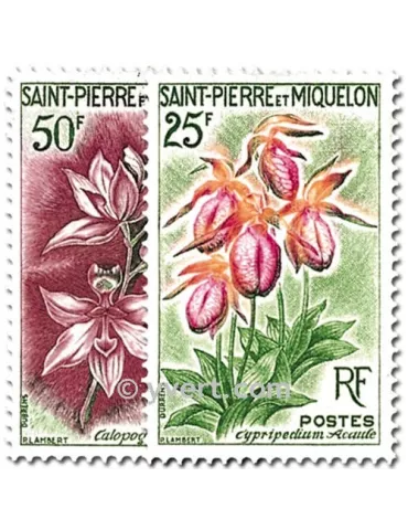 n° 362/363 -  Timbre Saint-Pierre et Miquelon Poste 2