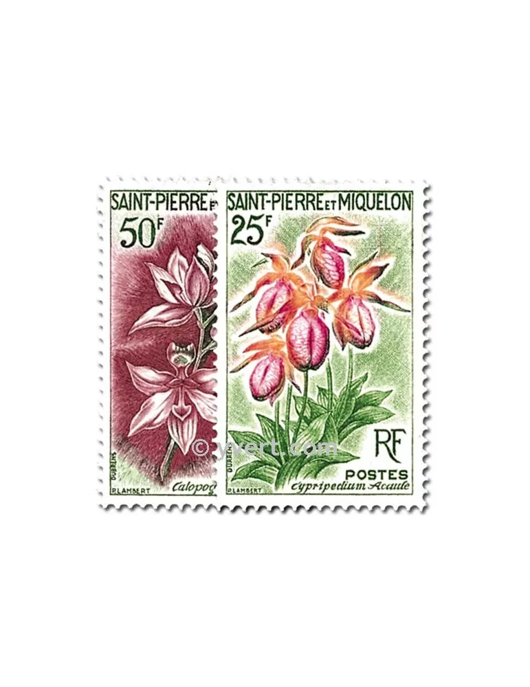 n° 362/363 -  Timbre Saint-Pierre et Miquelon Poste