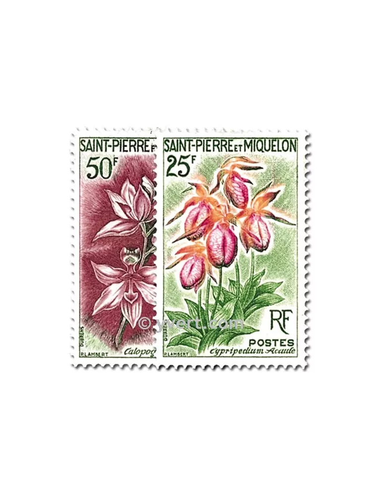 n° 362/363 -  Timbre Saint-Pierre et Miquelon Poste