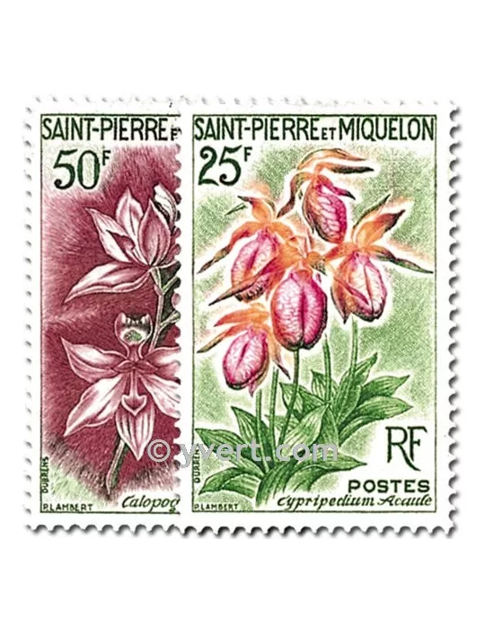 n° 362/363 -  Timbre Saint-Pierre et Miquelon Poste