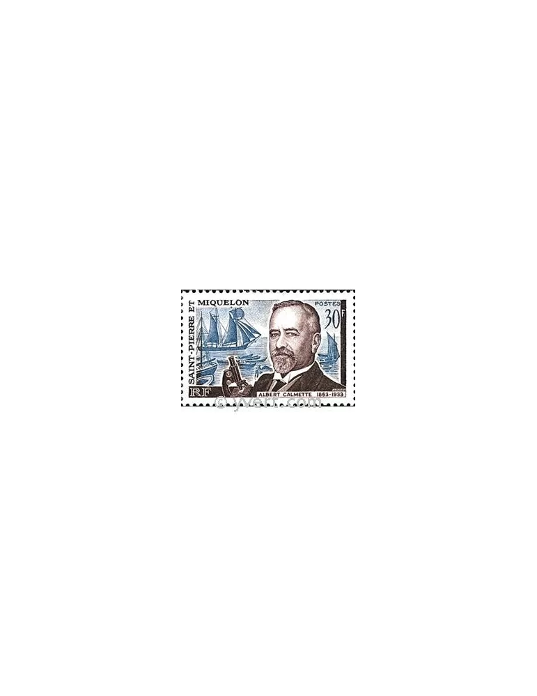 n° 368 -  Timbre Saint-Pierre et Miquelon Poste