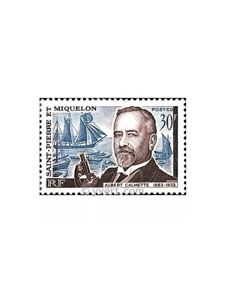 n° 368 -  Timbre Saint-Pierre et Miquelon Poste
