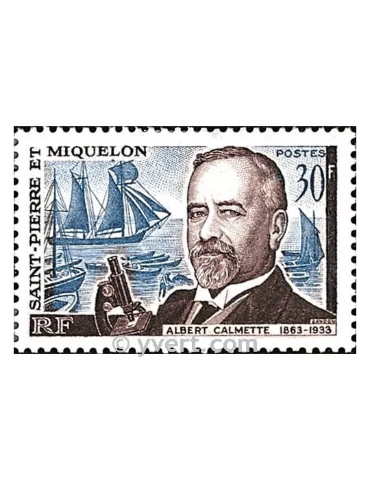 n° 368 -  Timbre Saint-Pierre et Miquelon Poste