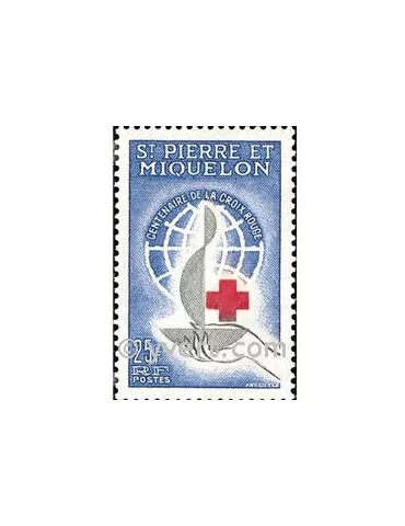 n° 369 -  Timbre Saint-Pierre et Miquelon Poste