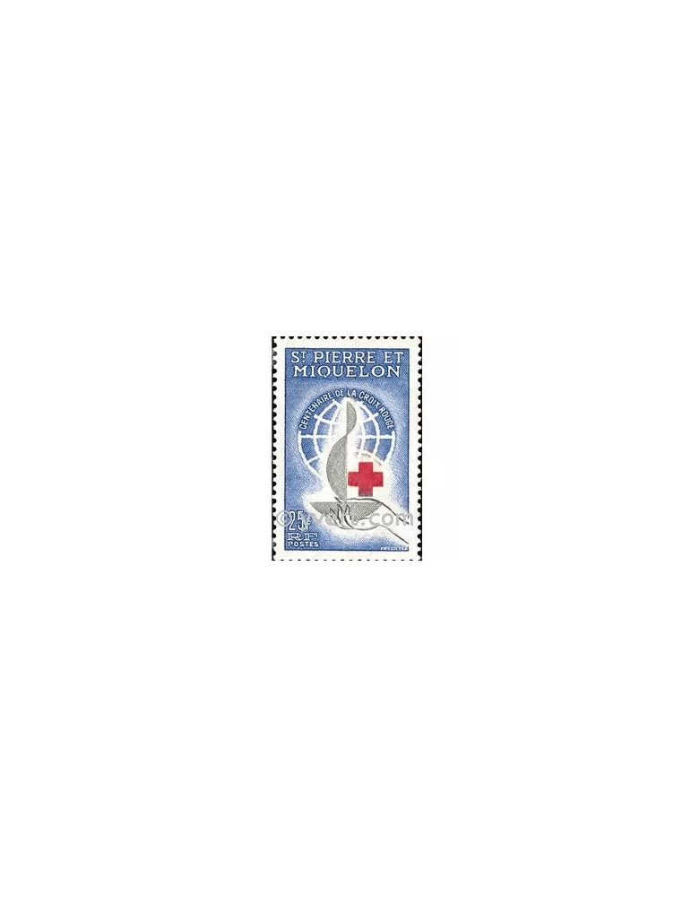 n° 369 -  Timbre Saint-Pierre et Miquelon Poste