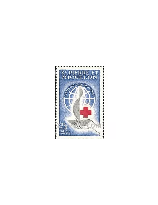 n° 369 -  Timbre Saint-Pierre et Miquelon Poste
