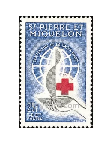 n° 369 -  Timbre Saint-Pierre et Miquelon Poste 2