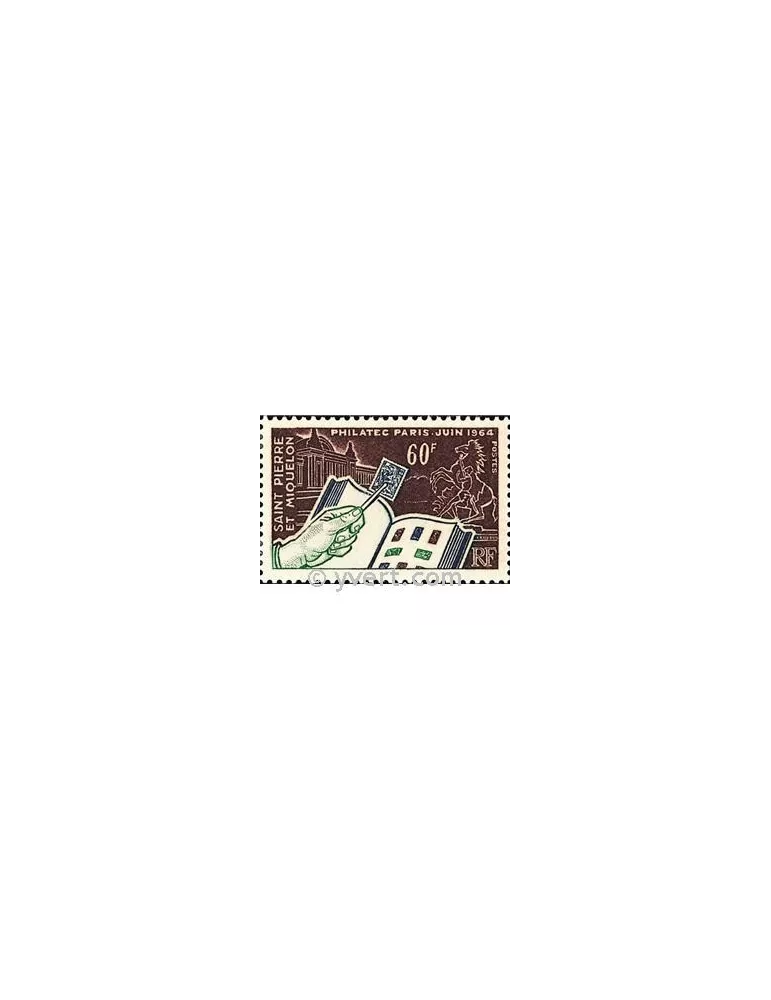 n° 371 -  Timbre Saint-Pierre et Miquelon Poste