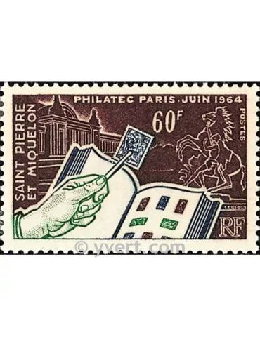 n° 371 -  Timbre Saint-Pierre et Miquelon Poste 2