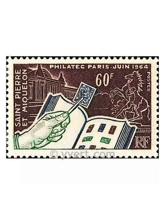 n° 371 -  Timbre Saint-Pierre et Miquelon Poste