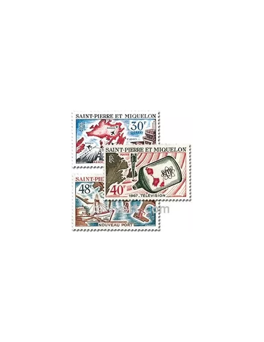 n° 376/378 -  Timbre Saint-Pierre et Miquelon Poste