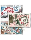 n° 376/378 -  Timbre Saint-Pierre et Miquelon Poste
