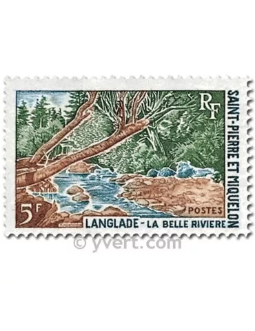 n° 385/386 -  Timbre Saint-Pierre et Miquelon Poste 2