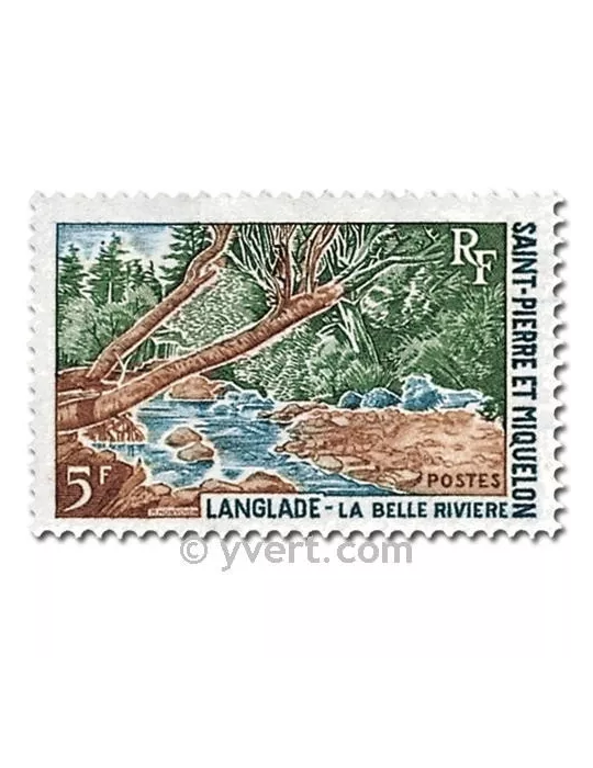 n° 385/386 -  Timbre Saint-Pierre et Miquelon Poste