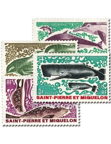 n° 391/394 -  Timbre Saint-Pierre et Miquelon Poste 2