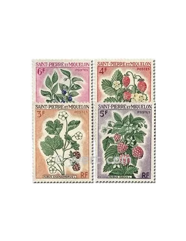 n° 401/404 -  Timbre Saint-Pierre et Miquelon Poste
