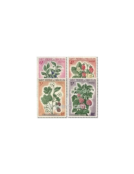 n° 401/404 -  Timbre Saint-Pierre et Miquelon Poste