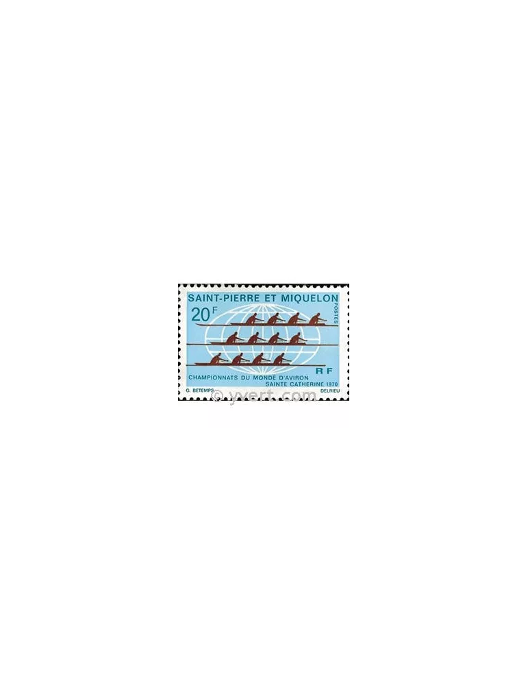 n° 405 -  Timbre Saint-Pierre et Miquelon Poste