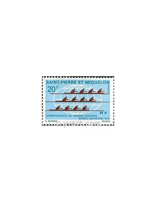 n° 405 -  Timbre Saint-Pierre et Miquelon Poste