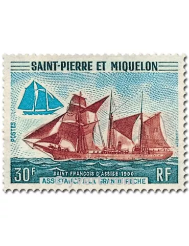 n° 410/413 -  Timbre Saint-Pierre et Miquelon Poste 2