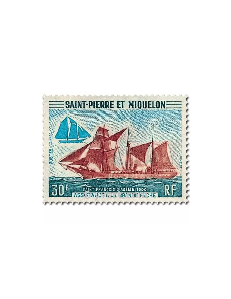 n° 410/413 -  Timbre Saint-Pierre et Miquelon Poste
