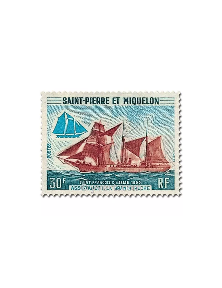 n° 410/413 -  Timbre Saint-Pierre et Miquelon Poste