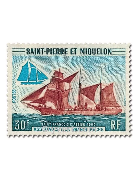 n° 410/413 -  Timbre Saint-Pierre et Miquelon Poste