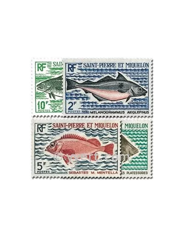 n° 421/424 -  Timbre Saint-Pierre et Miquelon Poste