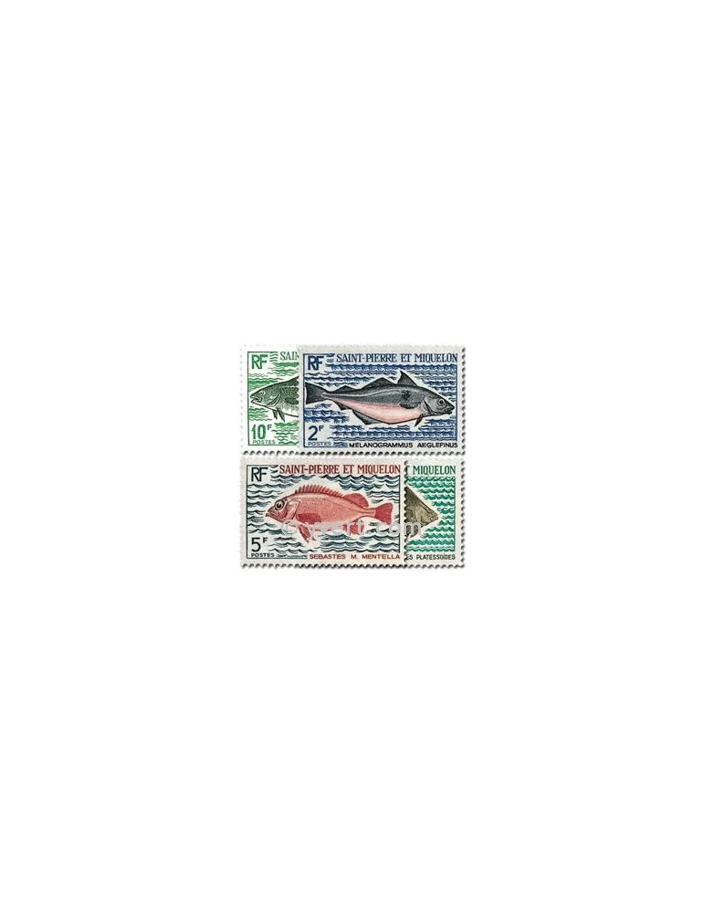 n° 421/424 -  Timbre Saint-Pierre et Miquelon Poste