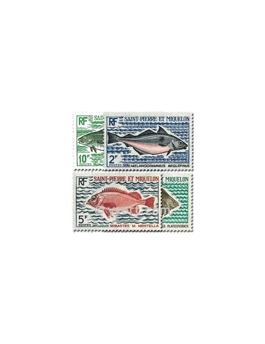 n° 421/424 -  Timbre Saint-Pierre et Miquelon Poste