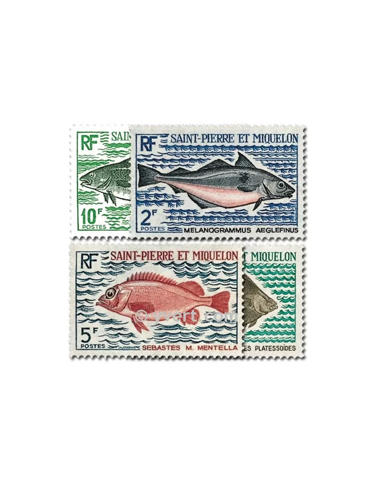 n° 421/424 -  Timbre Saint-Pierre et Miquelon Poste