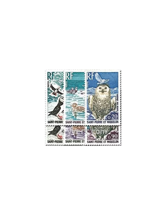 n° 425/430 -  Timbre Saint-Pierre et Miquelon Poste
