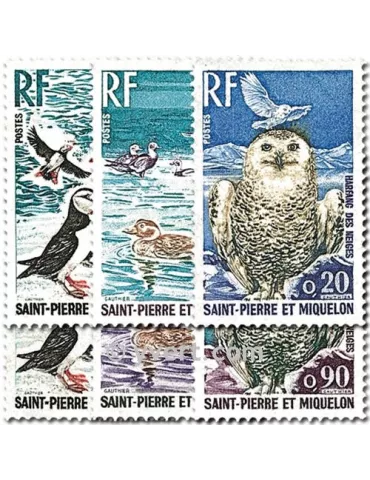n° 425/430 -  Timbre Saint-Pierre et Miquelon Poste 2