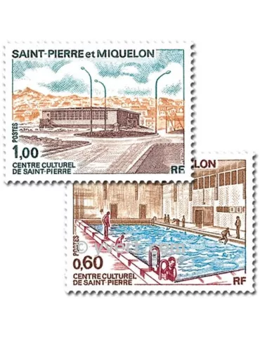 n° 431/432 -  Timbre Saint-Pierre et Miquelon Poste 2
