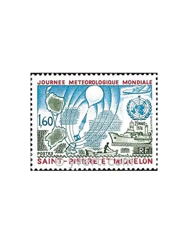 n° 433 -  Timbre Saint-Pierre et Miquelon Poste