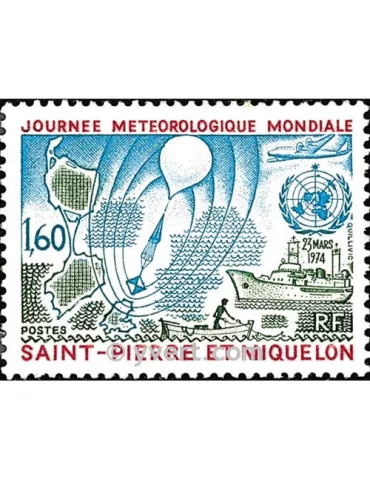 n° 433 -  Timbre Saint-Pierre et Miquelon Poste 2