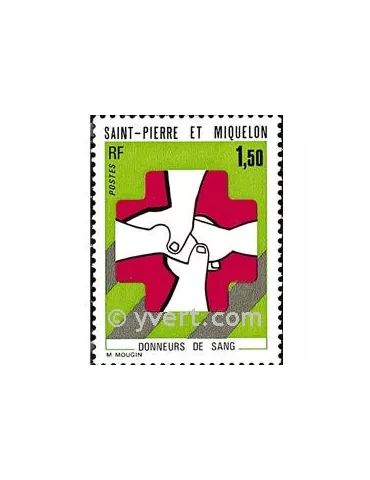 n° 436 -  Timbre Saint-Pierre et Miquelon Poste