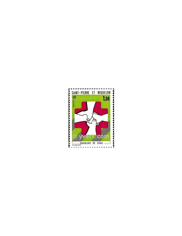 n° 436 -  Timbre Saint-Pierre et Miquelon Poste
