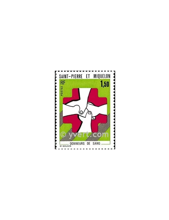 n° 436 -  Timbre Saint-Pierre et Miquelon Poste