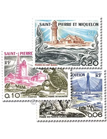 n° 445/447 -  Timbre Saint-Pierre et Miquelon Poste 2