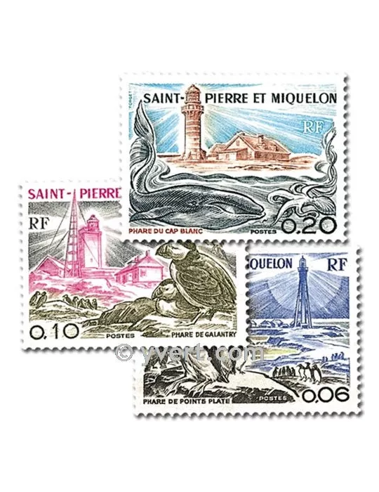n° 445/447 -  Timbre Saint-Pierre et Miquelon Poste