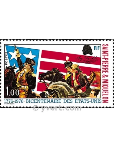 n° 449 -  Timbre Saint-Pierre et Miquelon Poste 2
