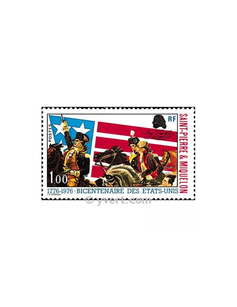 n° 449 -  Timbre Saint-Pierre et Miquelon Poste