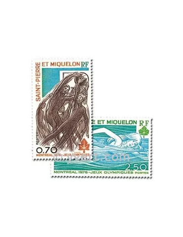 n° 450/451 -  Timbre Saint-Pierre et Miquelon Poste
