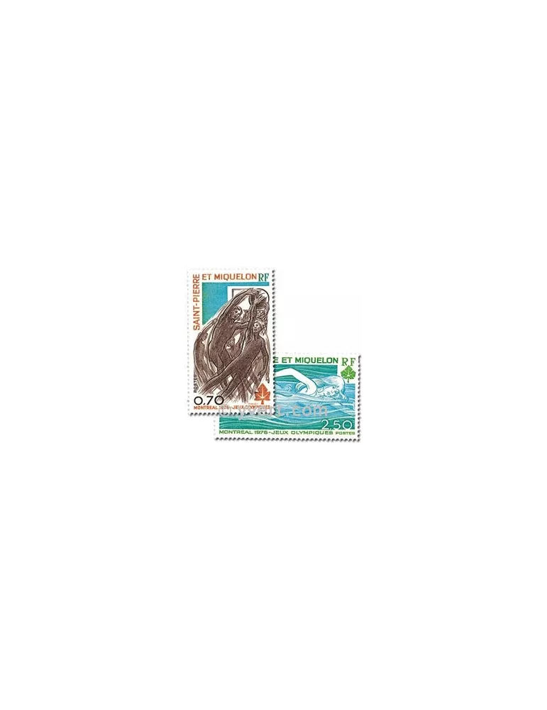 n° 450/451 -  Timbre Saint-Pierre et Miquelon Poste