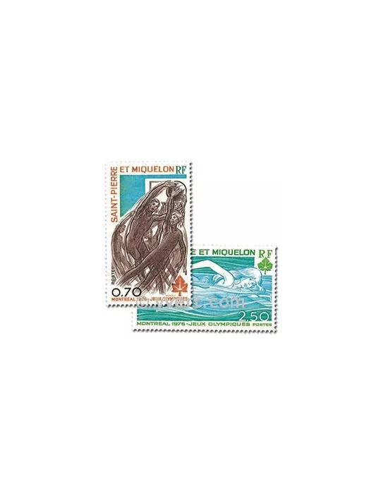 n° 450/451 -  Timbre Saint-Pierre et Miquelon Poste